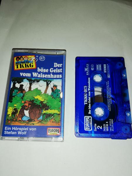 TKKG Folge 87 Der böse Geist vom Waisenhaus Blau 7432118516 4 PC 209 Europa