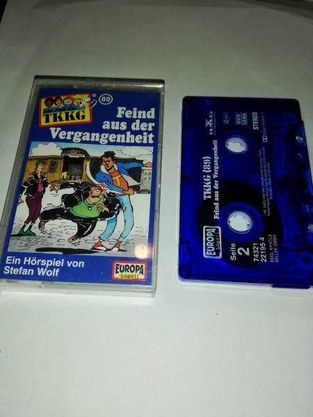 TKKG Folge 89 Feind aus der Vergangenheit Blau 7432122195 4 PC 209 Europa