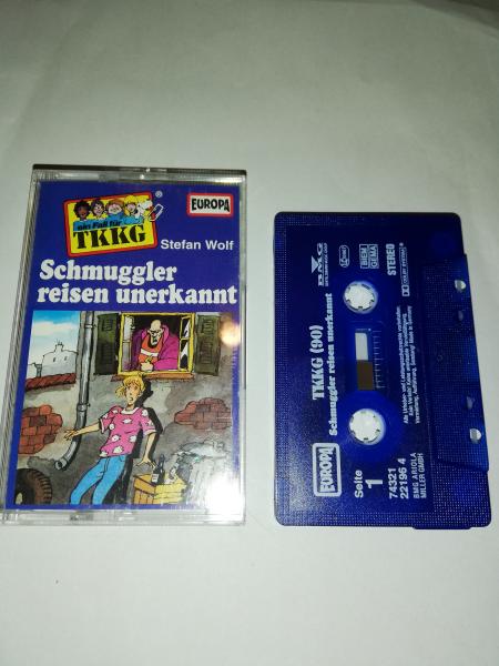 TKKG Folge 90 Schmuggler reisen unerkannt Blau 7432122196 4 PC 209