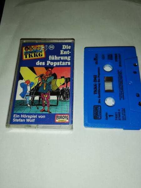 TKKG Folge 96 Die Entführung des Popstars Hellblau 7432137440 4 PC 209 Europa
