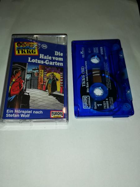 TKKG Folge 98 Die Haie vom Lotus-Garten Blau 7432139566 4 PC 209 Europa
