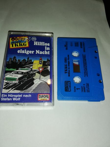 TKKG Folge 99 Hilflos in eisiger Nacht Hellblau 7432139567 4 PC 209 Europa