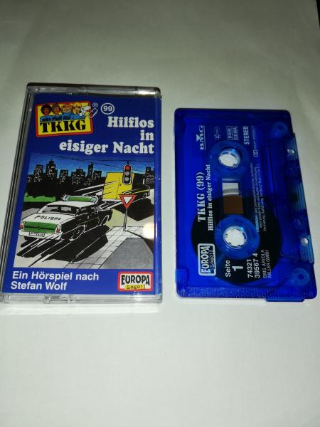 TKKG Folge 99 Hilflos in eisiger Nacht Blau 7432139567 4 PC 209