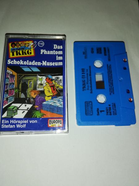 TKKG Folge 110 Das Phantom im Schokoladen-Museum Hellblau 7432154760 4