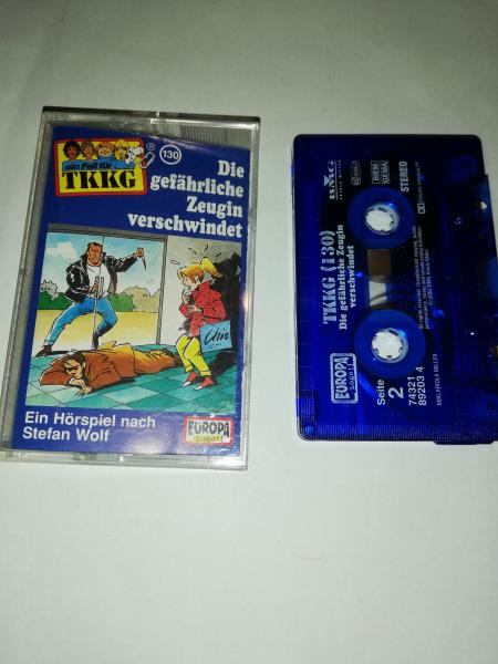 TKKG Folge 130 Die gefährliche Zeugin verschwindet Blau 7432189203 4
