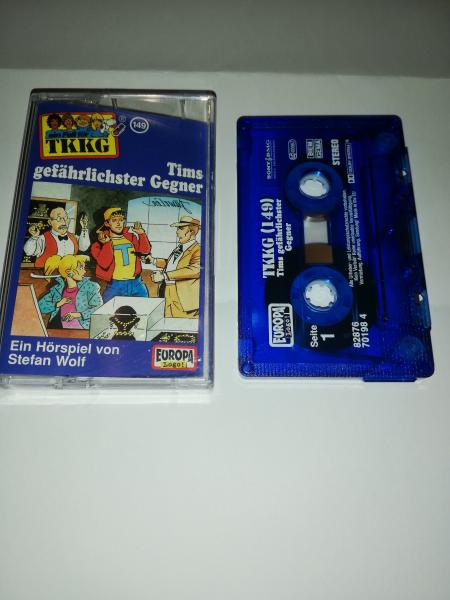 TKKG Folge 149 Tims gefährlichster Gegner Blau 8287670198 4