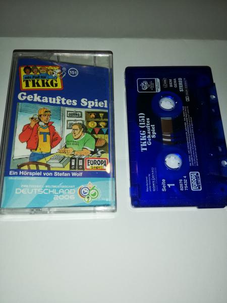 TKKG Folge 151 Gekauftes Spiel Blau 8287675432 4 Europa(WM LOGO 2006)
