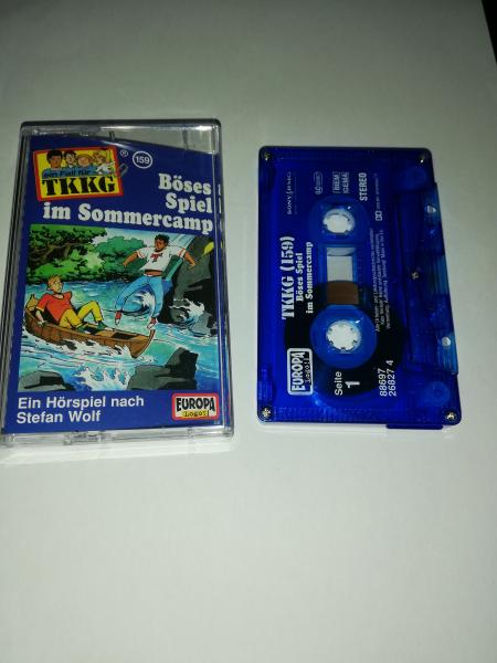 TKKG Folge 159 Böses Spiel im Sommercamp 5-fach Silber geschraubt Blau 8869726827 4