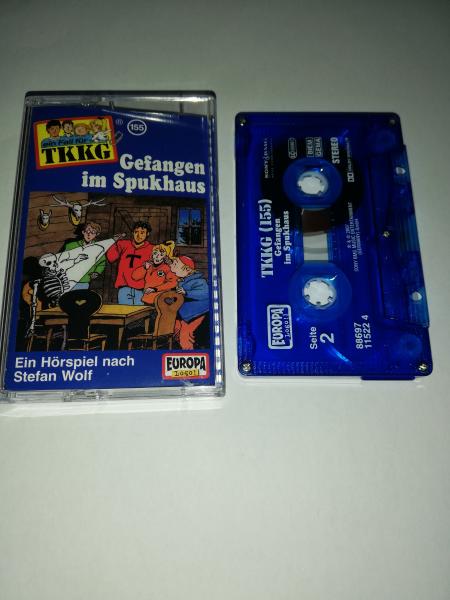 TKKG Folge 155 Gefangen im Spukhaus 5-fach geschraubt Blau 8869711522 4