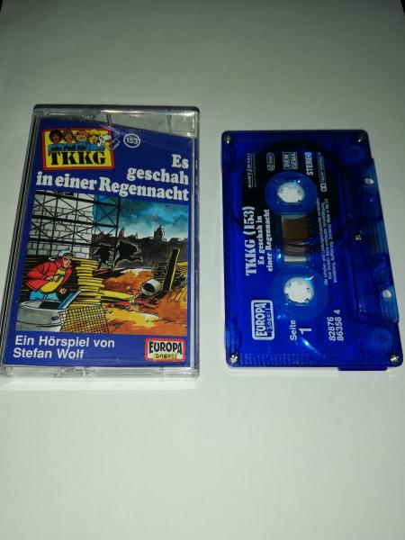 TKKG Folge 153 Es geschah in einer Regennacht 5-fach geschraubt Blau 8287686358 4