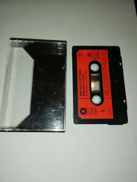 TKKG Sonocord Folge Überfall im Hafen Schwarz Rot 59009-1