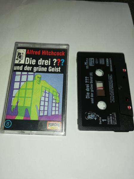Die Drei Fragezeichen Folge 8 und der grüne Geist Schwarz 7432138808 4 PC 209