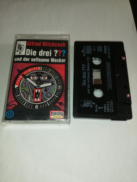 Die Drei Fragezeichen Folge 12 und der seltsame Wecker Schwarz 7432138812 4 PC 209