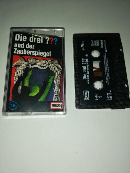 Die Drei Fragezeichen Folge 16 und der Zauberspiegel Schwarz 8287665634 4/1