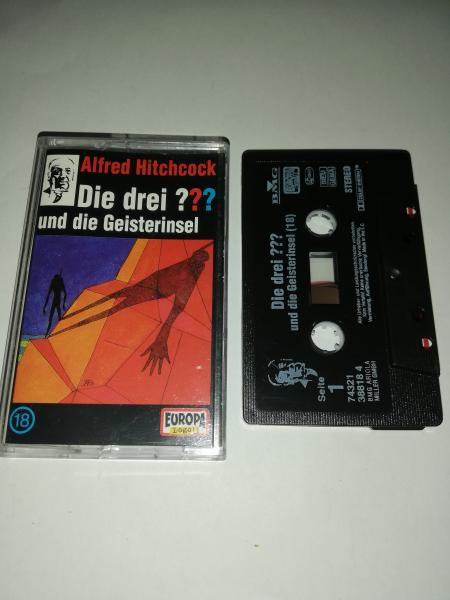 Die Drei Fragezeichen Folge 18 und die Geisterinsel Schwarz 7432138818 4 PC 209