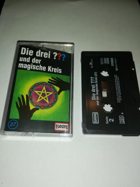 Die Drei Fragezeichen Folge 27 und der magische Kreis Schwarz 8287674446 4/3