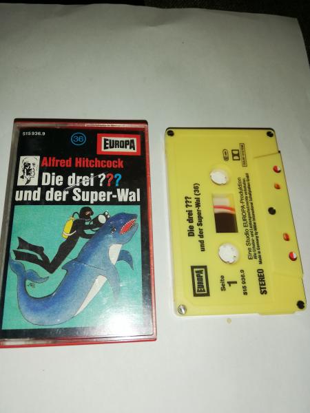 Die Drei Fragezeichen Folge 36 und der Super-Wal 5-fach geschraubt Gelb 515936.9 Europa