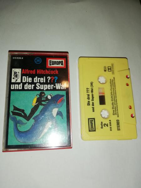 Die Drei Fragezeichen Folge 36 und der Super-Wal Gelb 515936.9 Europa