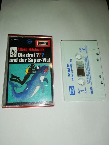 Die Drei Fragezeichen Folge 36 und der Super-Wal Weiß Blau 515936.9 Europa