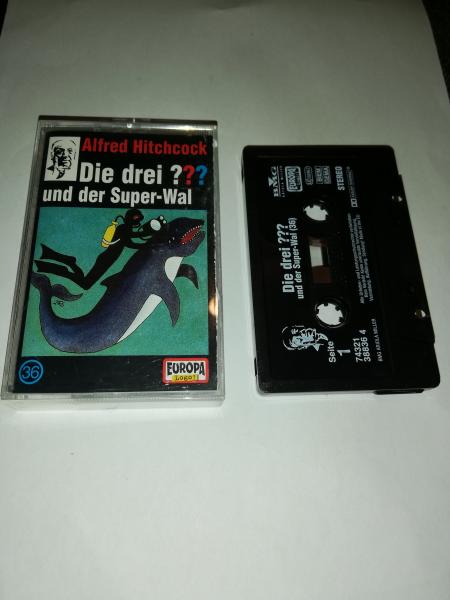 Die Drei Fragezeichen Folge 36 und der Super-Wal Schwarz 7432138836 4 Europa