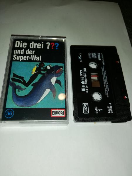 Die Drei Fragezeichen Folge 36 und der Super-Wal Schwarz 8287685792 4/3
