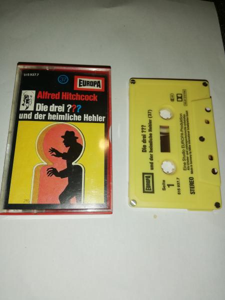 Die Drei Fragezeichen Folge 37 und der heimliche Hehler 5-fach geschraubt Gelb 515937.7 Europa