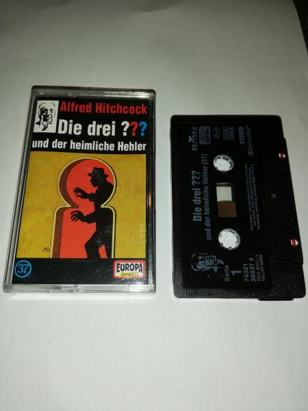 Die Drei Fragezeichen Folge 37 und der heimliche Hehler schwarz 7432138837 4 PC 209