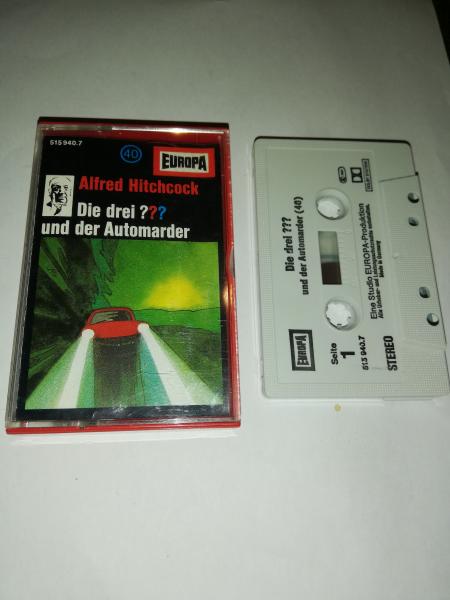 Die Drei Fragezeichen Folge 40 und der Automarder Grau 515940.7