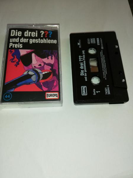 Die Drei Fragezeichen Folge 44 und der gestohlene Preis Schwarz 7432138844 4(Schriftzug Logo fehlt)