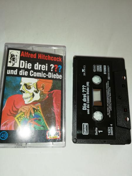 Die Drei Fragezeichen Folge 49 und die Comic-Diebe Weiß Schwarz 7432138849 4 Europa