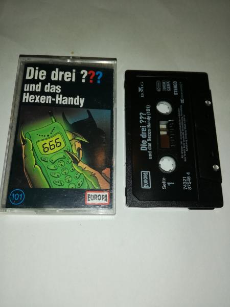 Die Drei Fragezeichen Folge 101 und das Hexenhandy Schwarz 7432187546 4(Schriftzug Logo fehlt)