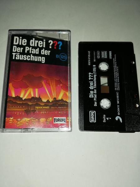 Die Drei Fragezeichen Folge 125B Der Pfad der Täuschung Schwarz 8287667125 4/2