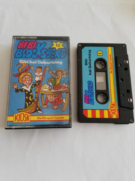 Bibi Blocksberg Folge 12 Bibi hat Geburtstag 4-fach Schwarz geschraubt Schwarz mit Blauen Cover 4.25613 CD Kiosk