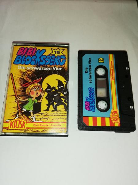 Bibi Blocksberg Folge 15 Die Schwarzen Vier 4-fach Schwarz geschraubt Schwarz mit Blauen Cover 4.25705 CD