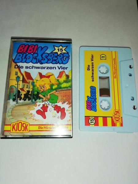 Bibi Blocksberg Folge 15 Die Schwarzen Vier Weiß mit Gelben Cover 4.27615