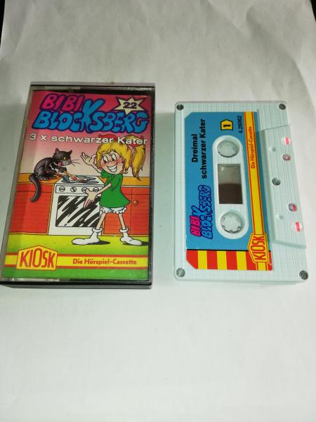 Bibi Blocksberg Folge 22 3x schwarzer Kater 5-fach geschraubt Weiß mit Blauen Cover 4.26062 CD