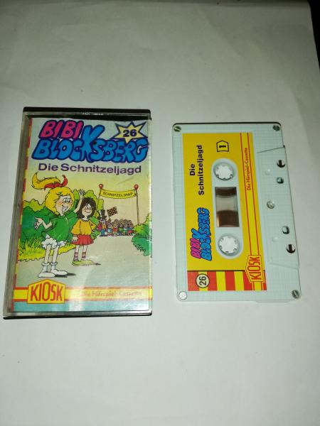Bibi Blocksberg Folge 26 Die Schnitzeljagd 5-fach geschraubt Weiß mit Gelben Cover 4.27626 Kiosk