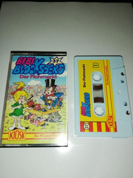 Bibi Blocksberg Folge 37 Der Flohmarkt Weiß mit Gelben Cover 4.27637 CD Kiosk