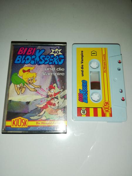Bibi Blocksberg Folge 40 und die Vampire Weiß mit Gelben Cover 4.27640 CD Kiosk