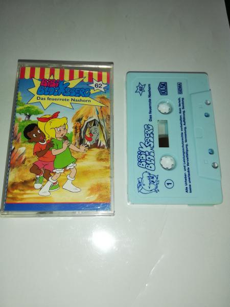 Bibi Blocksberg Folge 62 Das feuerrote Nashorn Weiß mit Blauen Druck 4.27662(Blaues Kioskcover)
