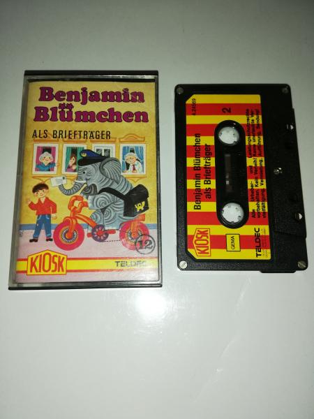Benjamin Blümchen Folge 12 als Briefträger 5-fach Silber geschraubt Rot Gelb 4.24569 CD