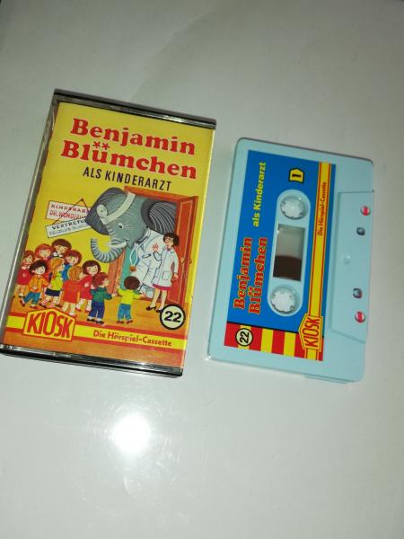 Benjamin Blümchen Folge 22 als Kinderarzt Weiß mit Blauen Cover 4.27522 CD