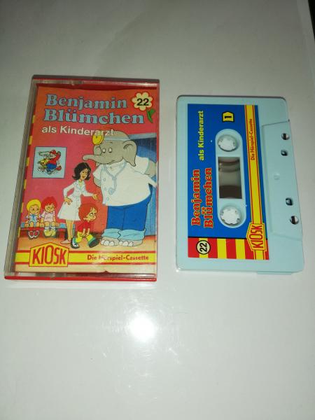 Benjamin Blümchen Folge 22 als Kinderarzt Weiß mit Blauen Cover 4.27522