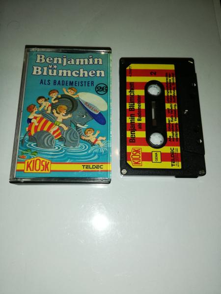 Benjamin Blümchen Folge 26 als Bademeister 5-fach Silber geschraubt Rot Gelb 4.25477 CD Teldec