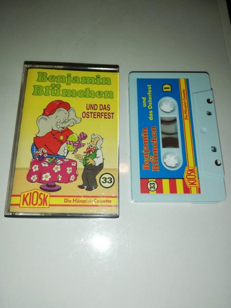 Benjamin Blümchen Folge 33 und das Osterfest Weiß mit Blauen Cover 4.27533 CD