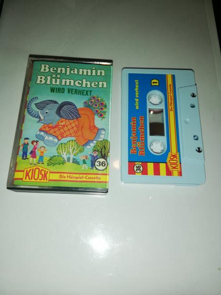 Benjamin Blümchen Folge 36 wird verhext Weiß mit Blauen Cover 4.27536 CD