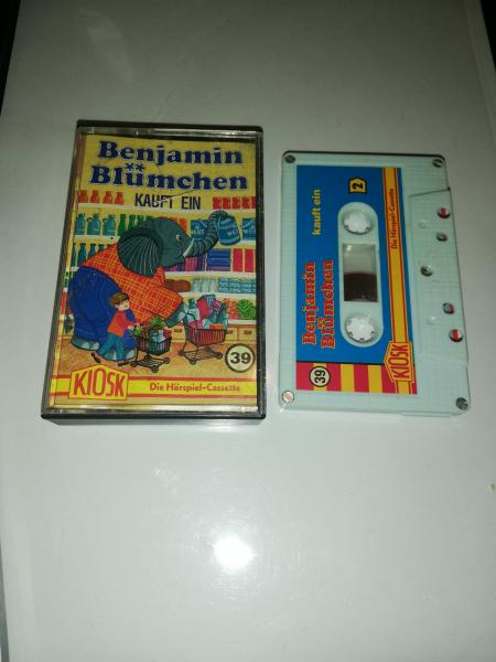 Benjamin Blümchen Folge 39 kauft ein 5-fach Silber geschraubt Weiß mit Blauen Cover 4.27539 CD Kiosk