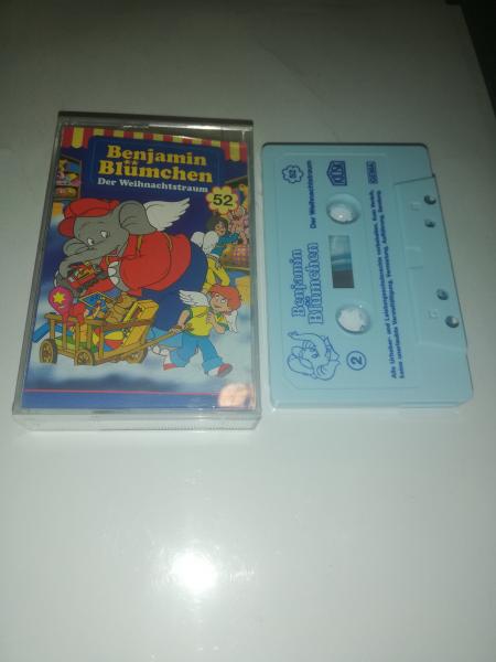 Benjamin Blümchen Folge 52 Der Weihnachtstraum Weiß mit Blauen Druck 4.27552 (Blaues Kioskcover)