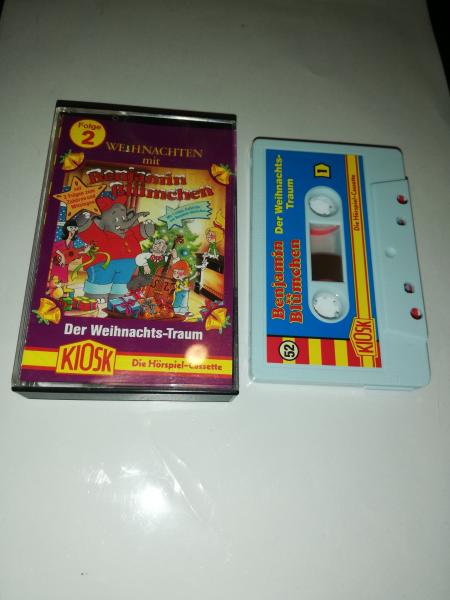 Benjamin Blümchen Weihnachten mit Benjamin Blümchen Folge 2 Weiß mit Blauen Cover 4.27552 CD Kiosk