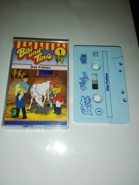 Bibi und Tina Folge 1 Das Fohlen Weiß mit Blauen Druck 4.27101(Blaues Kioskcover)
